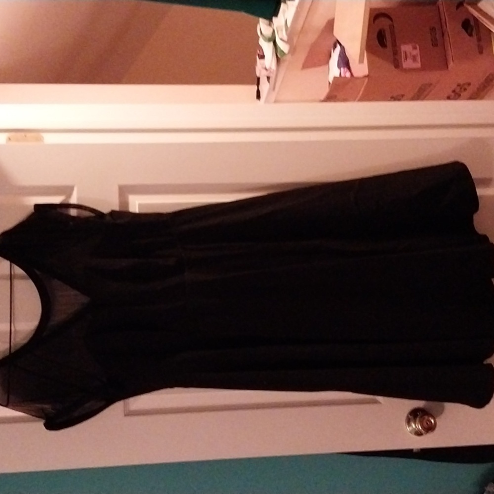 Black Torrid Swing Dress Sweetheart Neck Size 16